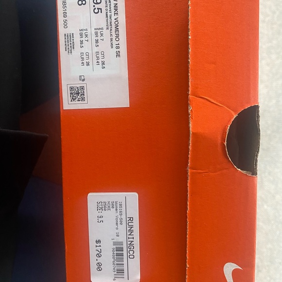 Nike Women's Vomero 18 size 9.5 Purple Colorway - Picture 4 of 4